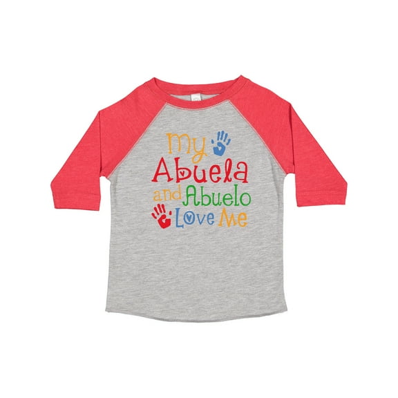 Inktastic My Abuela and Abuelo Love Me Boys or Girls Toddler T-Shirt