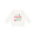 thumbnail image 1 of Inktastic My Abuela and Abuelo Love Me Toddler Sweatshirt, 1 of 4