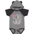 thumbnail image 1 of Inktastic My Abuelita Loves Me Boys or Girls Baby Bodysuit, 1 of 5