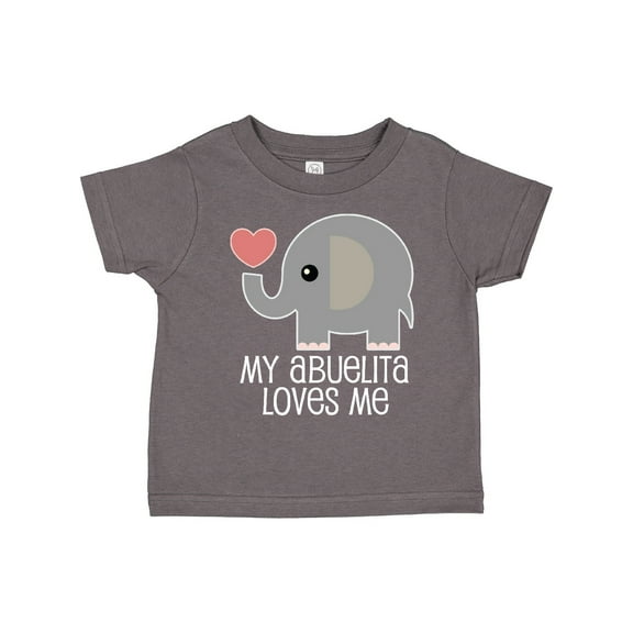 Inktastic My Abuelita Loves Me Boys or Girls Toddler T-Shirt