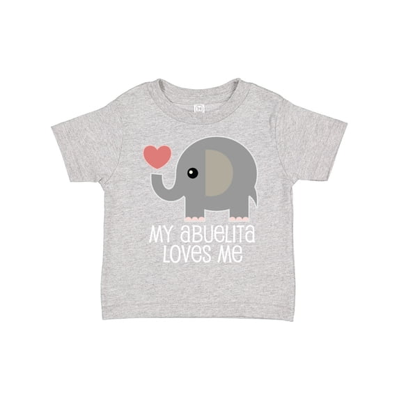 Inktastic My Abuelita Loves Me Boys or Girls Toddler T-Shirt