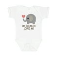 thumbnail image 1 of Inktastic My Abuelita Loves Me Grandchild Boys or Girls Baby Bodysuit, 1 of 5