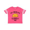 thumbnail image 1 of Inktastic My Abuelita Loves Me with Taco Illustration Boys or Girls Toddler T-Shirt, 1 of 5