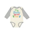 thumbnail image 1 of Inktastic My Abuelo Loves Me Boys or Girls Long Sleeve Baby Bodysuit, 1 of 5
