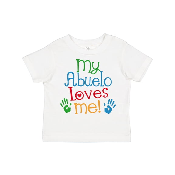 Inktastic My Abuelo Loves Me Boys or Girls Toddler T-Shirt