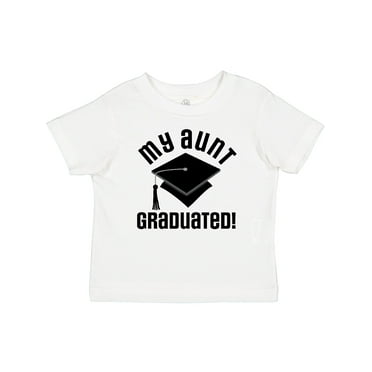 Inktastic My Aunt Graduated Niece Nephew Boys or Girls Baby T-Shirt