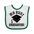thumbnail image 1 of Inktastic My Aunt Graduated Niece Nephew Boys or Girls Baby Bib, 1 of 4