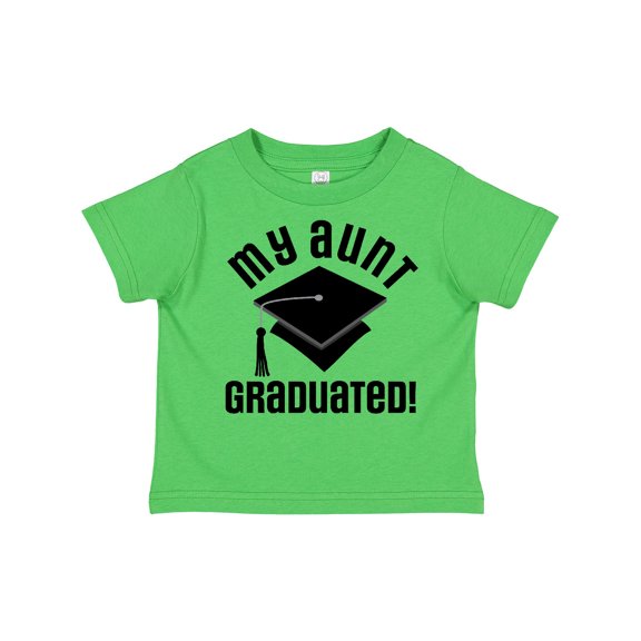 Inktastic My Aunt Graduated Niece Nephew Gift Boys or Girls Toddler T-Shirt