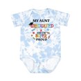 thumbnail image 1 of Inktastic My Aunt Graduated and I'm Super Proud Boys or Girls Baby Bodysuit, 1 of 5