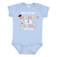 thumbnail image 1 of Inktastic My Aunt Graduated and I'm Super Proud Boys or Girls Baby Bodysuit, 1 of 5