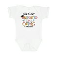 thumbnail image 1 of Inktastic My Aunt Graduated and I'm Super Proud Boys or Girls Baby Bodysuit, 1 of 5
