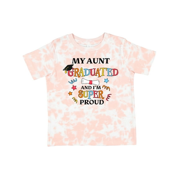 Inktastic My Aunt Graduated and I'm Super Proud Boys or Girls Toddler T-Shirt