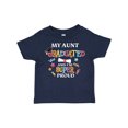 thumbnail image 1 of Inktastic My Aunt Graduated and I'm Super Proud Boys or Girls Toddler T-Shirt, 1 of 5