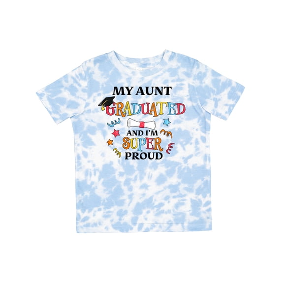 Inktastic My Aunt Graduated and I'm Super Proud Boys or Girls Toddler T-Shirt