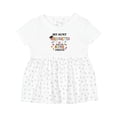 thumbnail image 1 of Inktastic My Aunt Graduated and I'm Super Proud Girls Baby Dress, 1 of 5