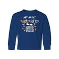 thumbnail image 1 of Inktastic My Aunt Graduated and I'm Super Proud Long Sleeve Youth T-Shirt, 1 of 5