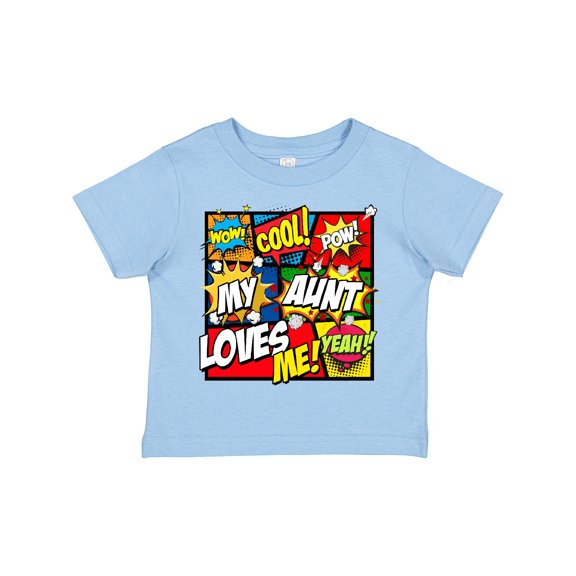 Inktastic My Aunt Love Me Boys or Girls Toddler T-Shirt