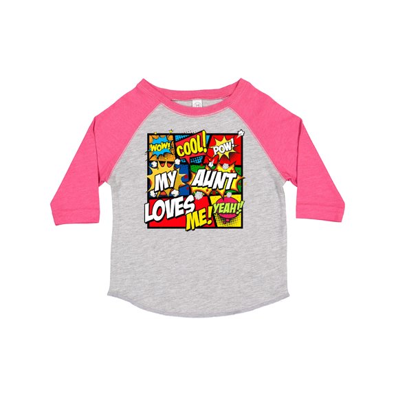 Inktastic My Aunt Love Me Boys or Girls Toddler T-Shirt
