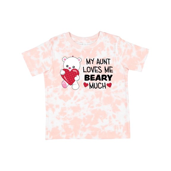 Inktastic My Aunt Loves Me Beary Much Cute Bear Boys or Girls Toddler T-Shirt