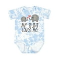 thumbnail image 1 of Inktastic My Aunt Loves Me Boys or Girls Baby Bodysuit, 1 of 5