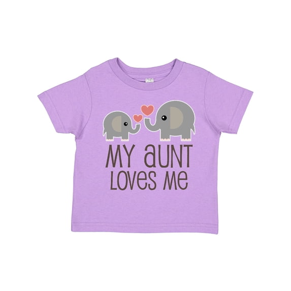 Inktastic My Aunt Loves Me Boys or Girls Toddler T-Shirt