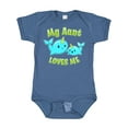 thumbnail image 1 of Inktastic My Aunt Loves Me Cute Narwhal Boys or Girls Baby Bodysuit, 1 of 5