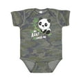 thumbnail image 1 of Inktastic My Aunt Loves Me Cute Panda Boys or Girls Baby Bodysuit, 1 of 5