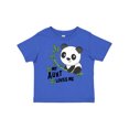 thumbnail image 1 of Inktastic My Aunt Loves Me Cute Panda Boys or Girls Toddler T-Shirt, 1 of 5