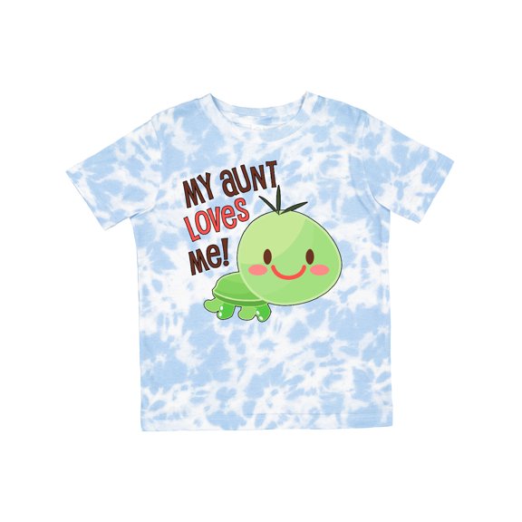 Inktastic My Aunt Loves Me- Cute Turtle Boys or Girls Toddler T-Shirt