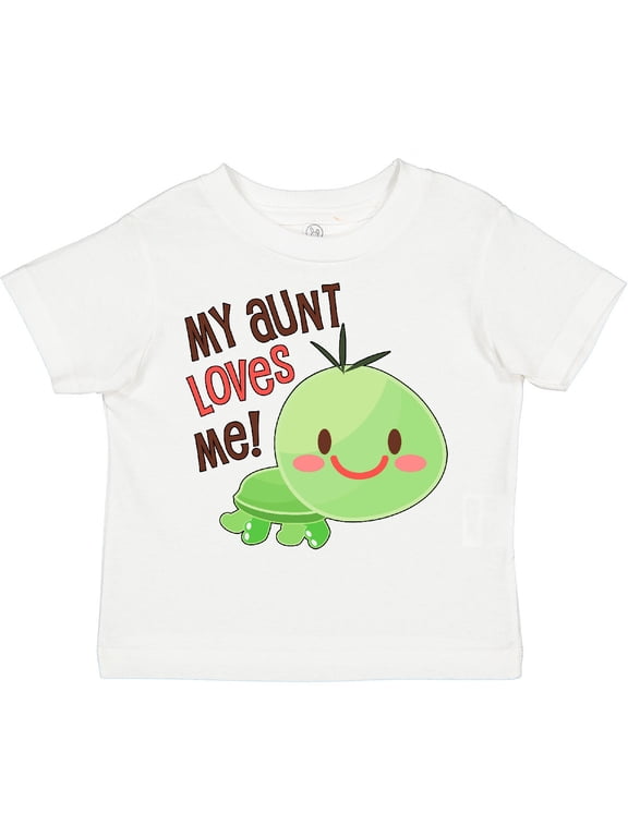 My Aunt Loves Me- Cute Turtle Boys or Girls Toddler T-Shirt