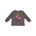 thumbnail image 1 of Inktastic My Aunt Loves Me Flamingo Boys or Girls Long Sleeve Toddler T-Shirt, 1 of 5