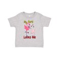 thumbnail image 1 of Inktastic My Aunt Loves Me Flamingo Boys or Girls Toddler T-Shirt, 1 of 5
