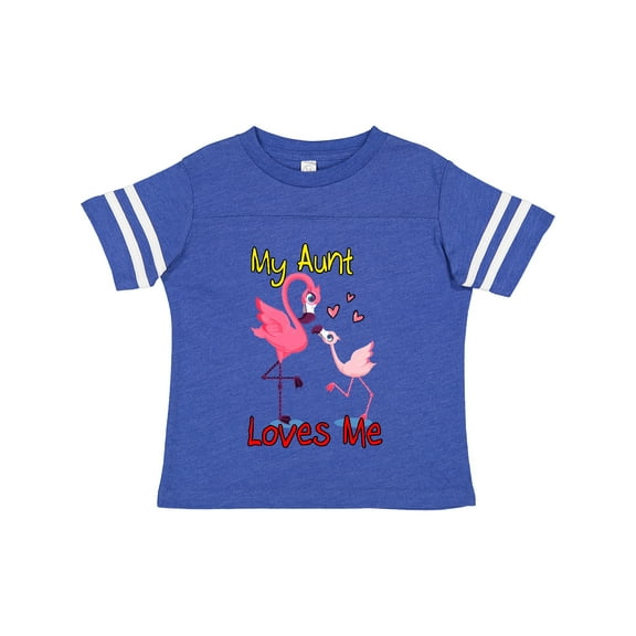 Inktastic My Aunt Loves Me Flamingo Boys or Girls Toddler T-Shirt