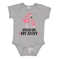 thumbnail image 1 of Inktastic My Aunt Loves Me Flamingo Niece Girls Baby Bodysuit, 1 of 5