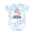 thumbnail image 1 of Inktastic My Aunt Loves Me Flamingo Niece Girls Baby Bodysuit, 1 of 5