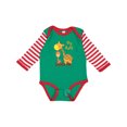 thumbnail image 1 of Inktastic My Aunt Loves Me Giraffe Boys or Girls Long Sleeve Baby Bodysuit, 1 of 5