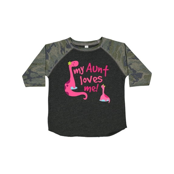 Inktastic My Aunt Loves Me Girls Toddler T-Shirt