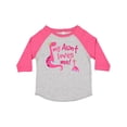 thumbnail image 1 of Inktastic My Aunt Loves Me Girls Toddler T-Shirt, 1 of 5