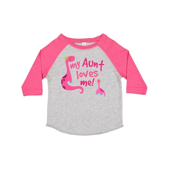 Inktastic My Aunt Loves Me Girls Toddler T-Shirt
