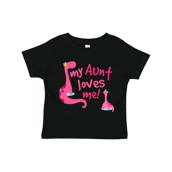 Inktastic My Aunt Loves Me Girls Toddler T-Shirt