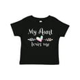 thumbnail image 1 of Inktastic My Aunt Loves Me- Heart Boys or Girls Toddler T-Shirt, 1 of 5