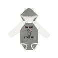 thumbnail image 1 of Inktastic My Aunt Loves Me Kitty Girls Long Sleeve Baby Bodysuit, 1 of 5