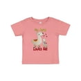 thumbnail image 1 of Inktastic My Aunt Loves Me Llama Boys or Girls Baby T-Shirt, 1 of 5