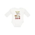 thumbnail image 1 of Inktastic My Aunt Loves Me Llama Boys or Girls Long Sleeve Baby Bodysuit, 1 of 5