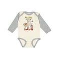 thumbnail image 1 of Inktastic My Aunt Loves Me Llama Boys or Girls Long Sleeve Baby Bodysuit, 1 of 5