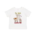 thumbnail image 1 of Inktastic My Aunt Loves Me Llama Boys or Girls Toddler T-Shirt, 1 of 5