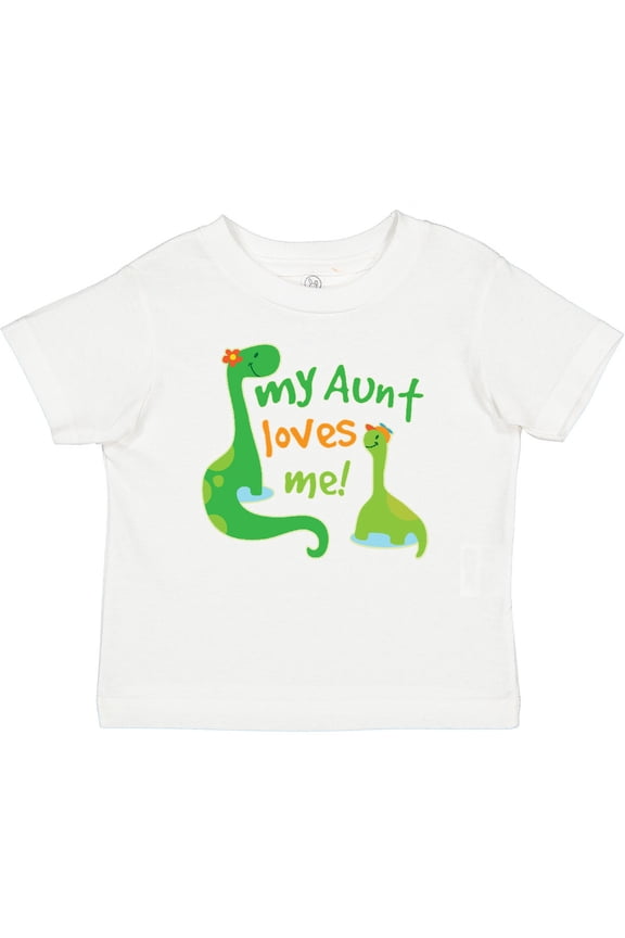 My Aunt Loves Me Nephew Boys Baby T-Shirt