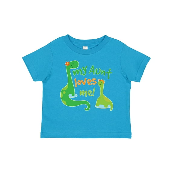 Inktastic My Aunt Loves Me Nephew Boys Toddler T-Shirt