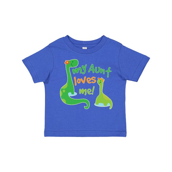 Inktastic My Aunt Loves Me Nephew Boys Toddler T-Shirt
