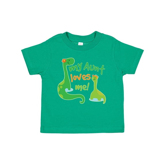 Inktastic My Aunt Loves Me Nephew Boys Toddler T-Shirt